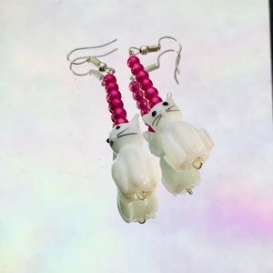 Kitty earrings